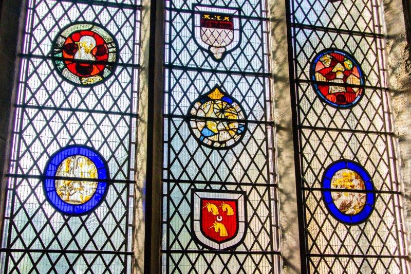 Church windows - medieval glass